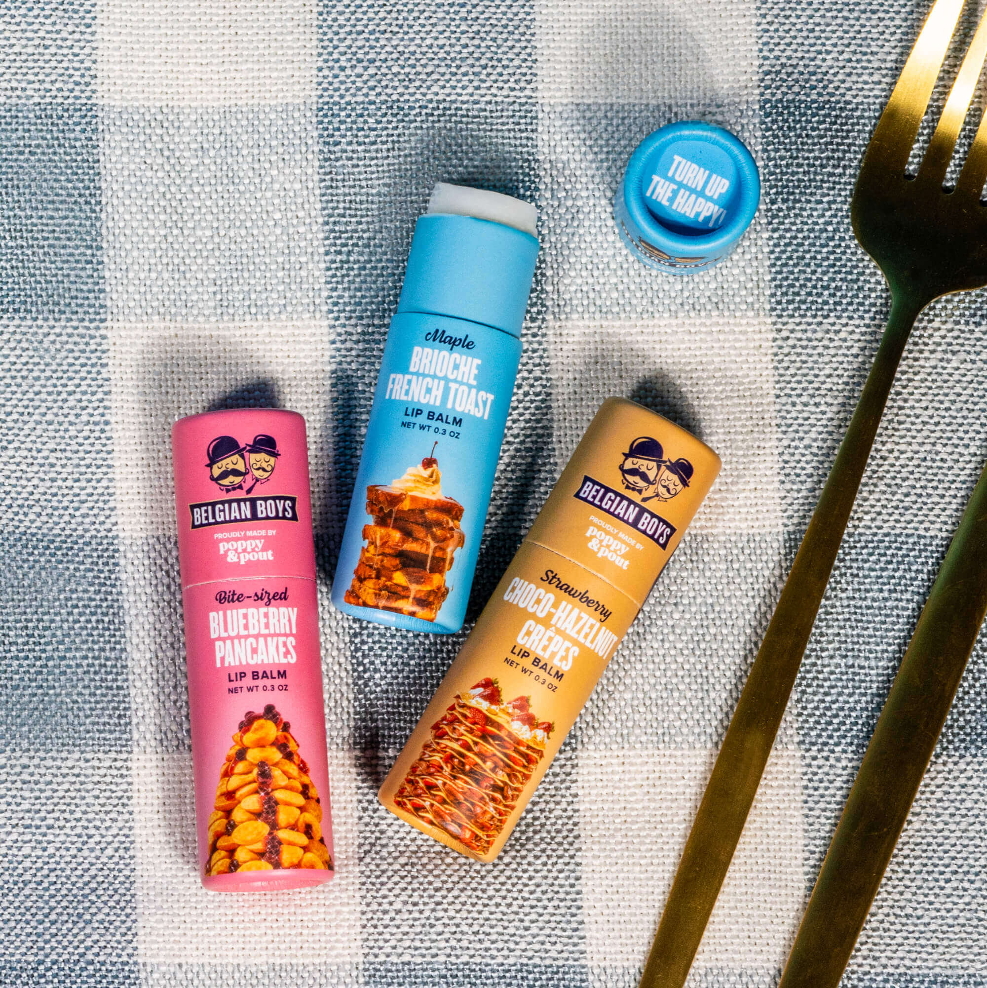 Belgian Boys Brings Breakfast to Lip Balm